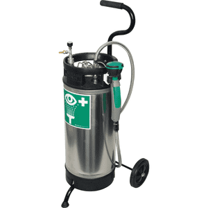 B-SAFETY ClassicLine Tank-Augendusche mit Edelstahltank, mobil, 850x450x450mm Bild 1
