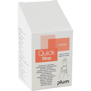 Wundverband- Set QuickStop, elastische Bandagen 1 x 17 x 17cm, 2 x 12 x 7,5cm Bild 1