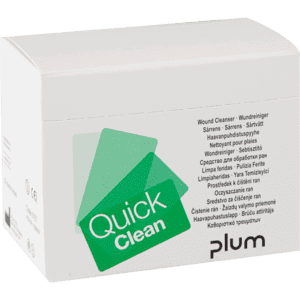 Wundreinigungstücher QuickClean, einzeln eingesiegelt, Haltbarkeit 5 Jahre, 20/Box Bild 1
