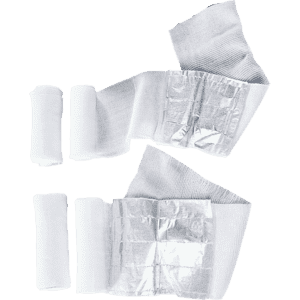 aluderm® Verbandpäckchen, klein, mit Wundkompresse, 300x6cm, 5 / Verpackungseinheit Bild 2