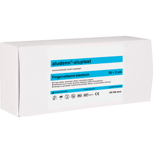 aluderm®-aluplast Fingerverband, elastisch, 18x2cm, 100 / Verpackungseinheit Bild 1
