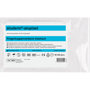 aluderm®-aluplast Fingerkuppenverband, elastisch, 4,3x7,2cm, 50 / Verpackungseinheit Bild 1