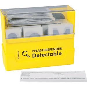 SÖHNGEN® Pflasterspender Detectable, 130 Pflasterwundverbände in 5 Größen, 160x122x57mm Bild 1
