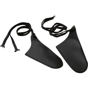 SÖHNGEN® Lederfingerling, mit Bindeband, schwarz, Größe 5, 10 / Verpackungseinheit Bild 1