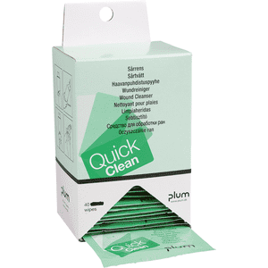 Nachfüllbox Wundreinigungstücher Quick Clean, 130 x 200mm, Inhalt 40 Stück Bild 1