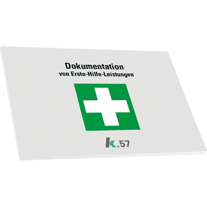 K.57 Verbandblock, kartoniert, 35 Dokumentationsseiten, DIN A5 Bild 1