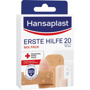 Hansaplast Erste Hilfe Pflastermix, 10 Pack / VE, 20 Strips / Pack Bild 1