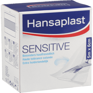 Hansaplast® Pflaster Sensitiv, für kleinere Wunden, 6cm, 5m / Rolle Bild 1