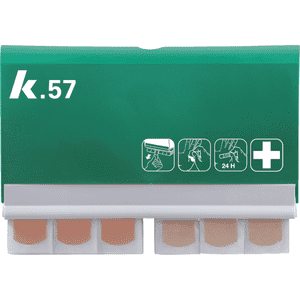 K.57 Pflasterspender QuickFix, gefüllt(elastische/wasserfeste Pflaster), 230x135mm Bild 1