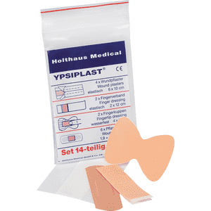 Holthaus Medical Pflasterset YPSIPLAST, 14-teilig, mit 5 Pflastersorten Bild 1