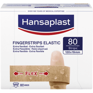 Hansaplast® Fingerverband, atmungsaktiv, hautverträglich, 12x1,9cm, 80 /  Verpackungseinheit