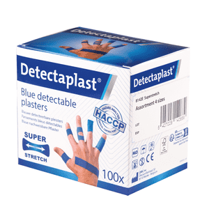 Detectaplast® Pflaster Elastic sortiert, detekt, blau, 19x72mm/25x72mm, u.a, 100 / Verpackungseinheit Bild 1
