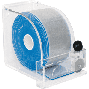 Pflasterspender für Rollenpflaster mit Messer, 2 QuickSoft Bandagen, blau, 5,5cm, 5m Bild 2