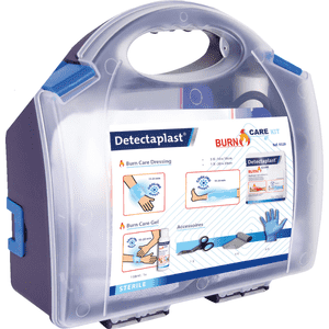 Detectaplast®Erste- Hilfe- Koffer Verbrennungen, enthält Hydrogel u.Brandwundenpads Bild 1