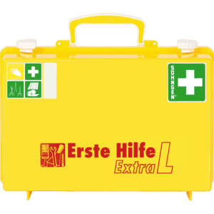 SÖHNGEN® Erste- Hilfe- Koffer Industrie Extra L, DIN 13157, leuchtgelb Bild 1