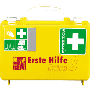 SÖHNGEN® Erste- Hilfe- Koffer Extra S, DIN 13157, leuchtgelb Bild 1