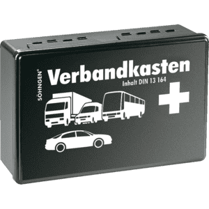 SÖHNGEN® KFZ-Verbandkasten Lübeck AIR, 13164, schwarz, Kunststoff, 260x160x80mm Bild 1