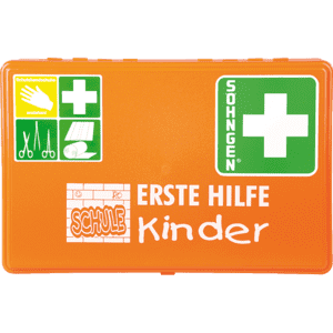 SÖHNGEN® Erste- Hilfe- Verbandkasten Schule, i.A.a. ASR A4.3 (DIN 13157), orange Bild 1