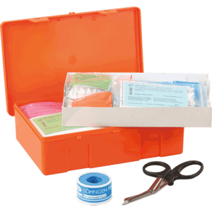 SÖHNGEN® Erste- Hilfe- Verbandkasten Schule, i.A.a. ASR A4.3 (DIN 13157), orange Bild 2