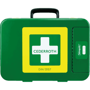 CEDERROTH Verbandkoffer, DIN 13157, integr.Pflasterspender, 420 x 300 x 118mm Bild 1