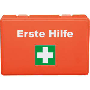 Erste Hilfe Vorteilsset: Koffer, Spender & Schild