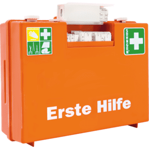 SÖHNGEN® Erste- Hilfe- Koffer Advocat, DIN 13169, orange, inkl. Pflasterspender Bild 3