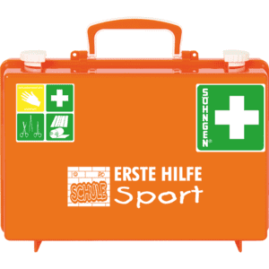 SÖHNGEN® Erste- Hilfe- Koffer Schule, Sport, ASR A4.3 (DIN 13157), orange Bild 1