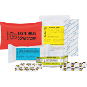 SÖHNGEN® Erste- Hilfe- Taschen Schulranzen (Junior), orange, Nylon, 135 x 90mm Bild 2
