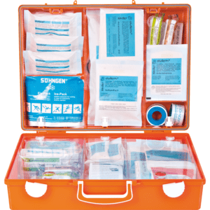 SÖHNGEN® Erste- Hilfe- Koffer Schule XS - XXL, i.A.a. ASR A4.3 (DIN 13157), orange Bild 3