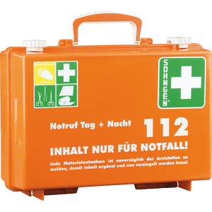 SÖHNGEN® Erste-Hilfe-Koffer SN-CD, mit Bedruckung, DIN 13157, orange, Bild 3
