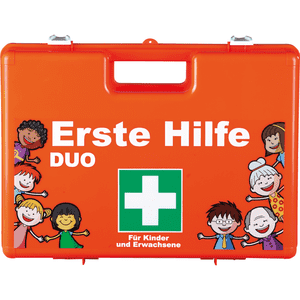 K.57 Erste- Hilfe- Koffer DUO für Kinder und Erwachsene, gem.DIN 13157 u. Zusatzm. Bild 1