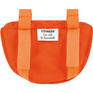 SÖHNGEN® Erste- Hilfe- Fahrradset, Tasche gefüllt, orange, Nylon, 135 x 100 x 50mm Bild 2