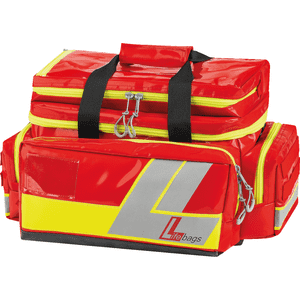 LifeBags Notfalltasche M, mit Tragegurt, rot, 300 x 490 x 280mm Bild 1