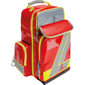 LifeBags Notfallrucksack L, mit Tragegurt, rot, 470 x 370 x 220mm Bild 2