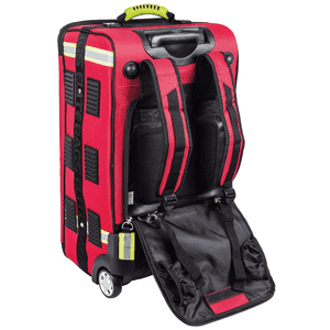 ELITE BAGS Beatmungskoffer mit Trolley-System EMERAIR TROLLEY, rot, 310x350x610mm Bild 3