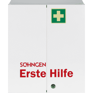SÖHNGEN® Verbandschrank Rom, ohne Füllung, 2-türig, weiß, 404 x 462 x 170mm Bild 1