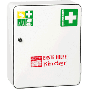 SÖHNGEN® Verbandschrank Schule, i.A.a. ASR A4.3 (DIN 13157), weiß, Stahlblech Bild 1