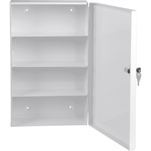 K.57 Verbandschrank Classic Steel, 1-türig, weiß, 247 x 110 x 343mm Bild 2