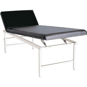 SÖHNGEN® Untersuchungsliege, verstellbares Kopf- - und Fußteil, schwarz, 2000x700x650mm Bild 1