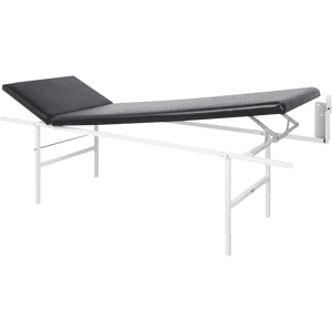 SÖHNGEN® Wandklappliege, verstellbares Kopfteil, Wandmontage, schwarz, 2000x700x650mm Bild 1