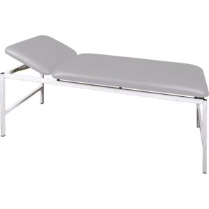 Untersuchungsliege, 2-teilig, Belastbarkeit bis 200 kg, hellgrau, 1900 x 700 x 680mm Bild 1