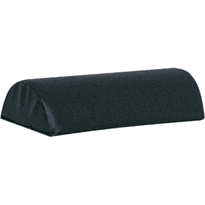 SÖHNGEN® Nackenstütze, für Liegen, schwarz, Kunstlederbezug, 390 x 150 x 80mm Bild 1