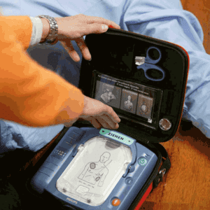 Philips schmale Tragetasche, für Defibrillator HS1 Bild 2