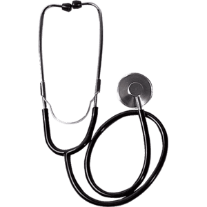 Stethoskop Bowles, flache Membrane, Ø45mm, Schlauch: 61,5cm, Gesamtlänge 80cm Bild 1