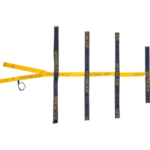 SPENCER® Spine- Board Fixiergurtsystem, mit vier verstellbaren Klettfixierguten Bild 1