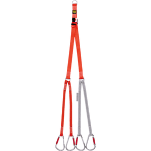 Abseilsystem für SPENCER® Schleifkorbtrage Shell, 4 Haken mit automatischer Verriegelung Bild 1