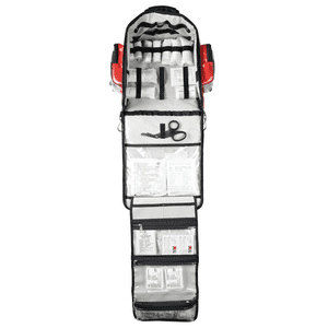 Erste- Hilfe- Defibrillator- Wandtasche, mit 8 Staufächern, 350 x 400 x 250mm Bild 4
