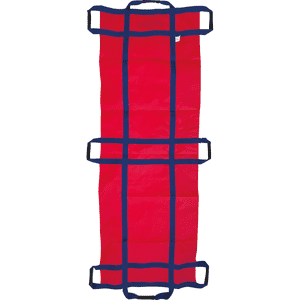 Rettungstuch ultraSAVER, DIN EN 1865, rot, 2000 x 700mm, Belastung max. 250kg Bild 2