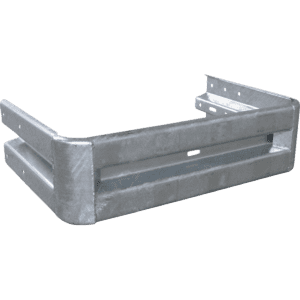 U - Stück Profil B, für Pfeiler, Stahl feuerverzinkt, 950 x 315 x 650mm Bild 1