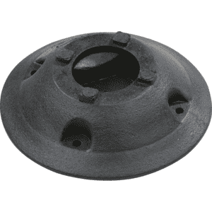 Recyclingfuß für FlexPin, wiederaufbereitetes Gummi, Ø270mm Bild 1